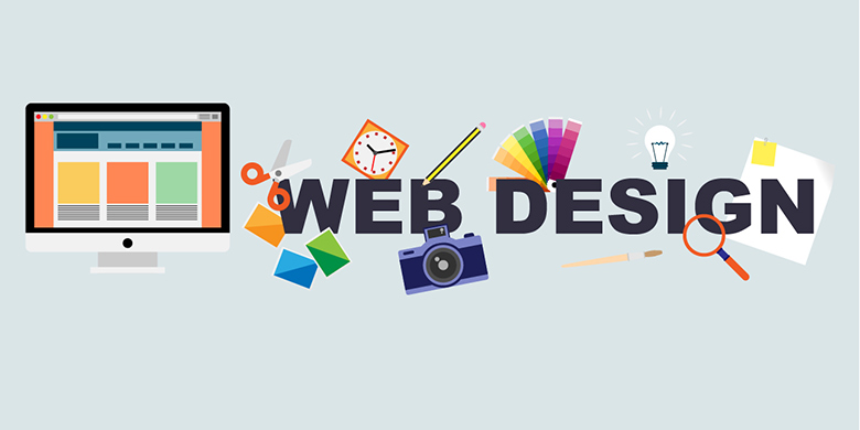 تصویر گرافیکی وب دیزاین (web design)