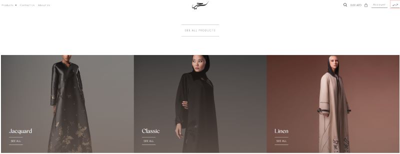 طراحی سایت لباس